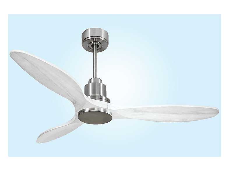 Ventilador de techo - Purline SantoriniD132C0466946, 6 velocidades, Plata
