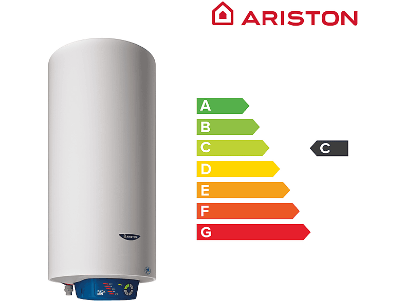 Termo Eléctrico - Ariston FLECK BON 100, 100 l, Blanco