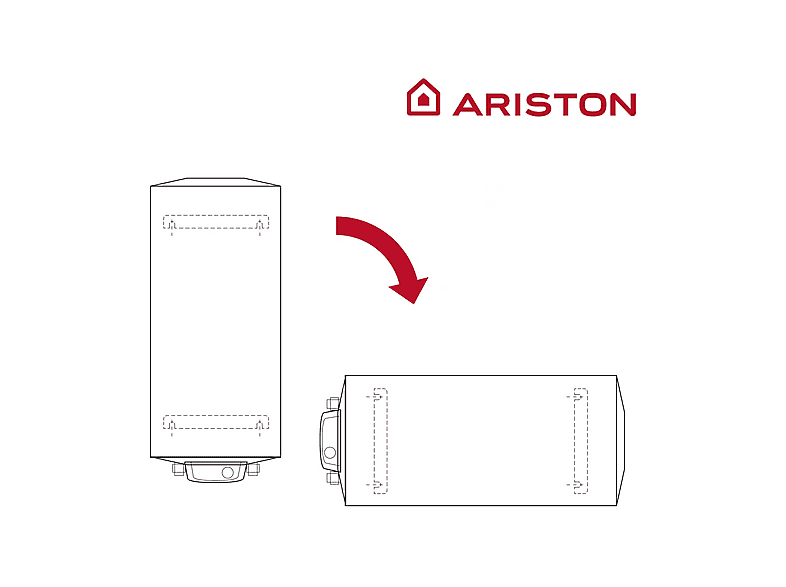 Termo Eléctrico - Ariston FLECK BON 100, 100 l, Blanco
