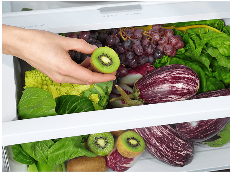 Frigorífico combi - AEG OSC7G181ES, No Frost, Ventilación radial, Congelador No Frost, Altura 177,2 cm, Capacidad 256 l, Blanco