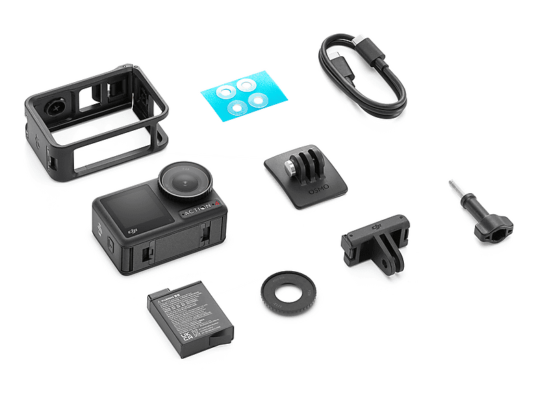 Cámara deportiva OSMO ACTION 4/STANDARD COMBO - DJI, DJI, Negro