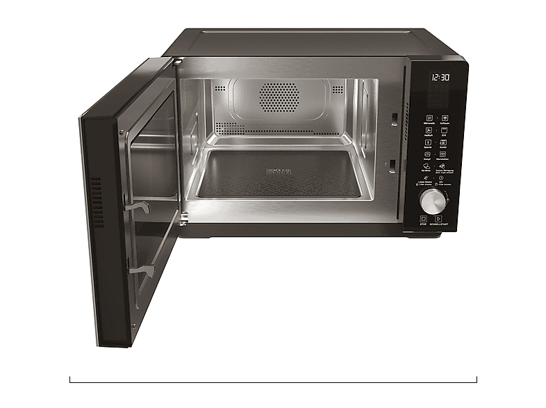Microondas - Bauknecht MF 255 B, 6 potencia, Negro