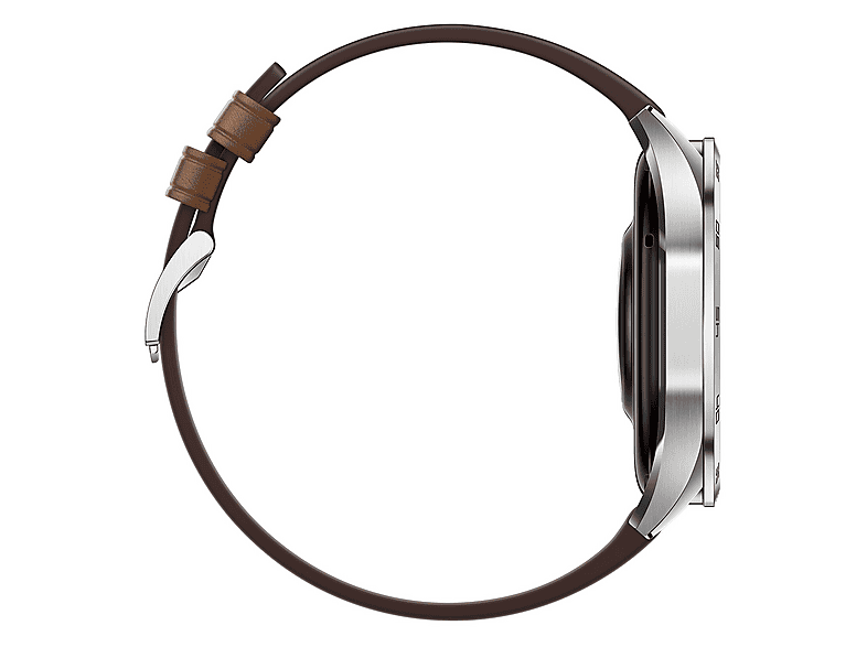 Smartwatch - Huawei WATCH GT4 46MM CLASSIC BROWN, Talla única, Acero inoxidable, Marrón