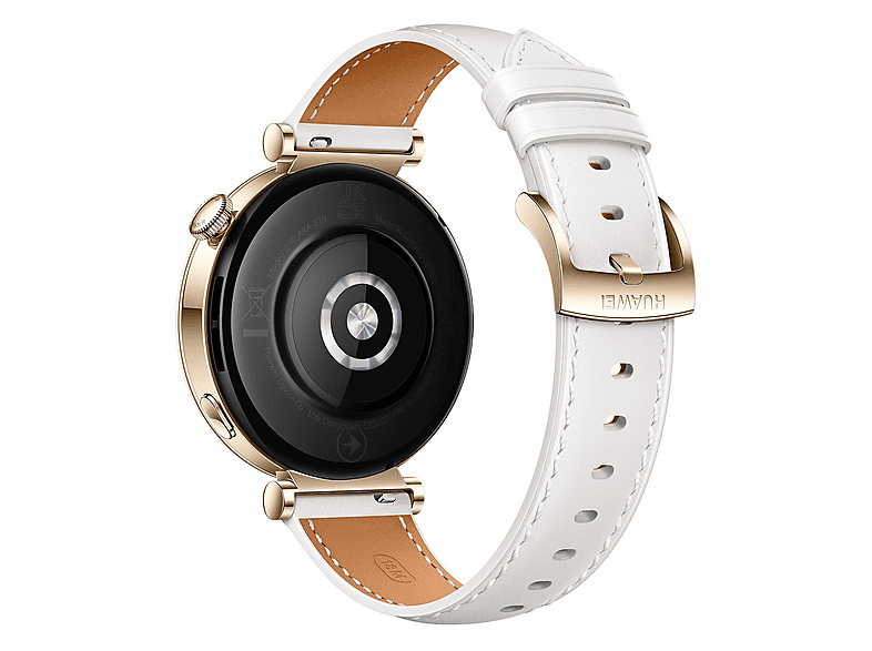 Smartwatch - Huawei WATCH GT4 41MM CLASSIC WHITE, 120-190 mm, Acero inoxidable