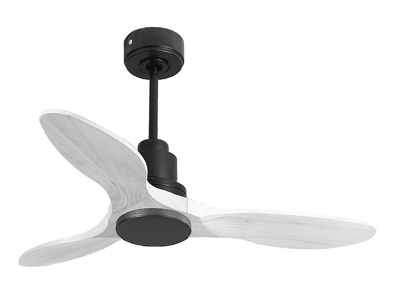 Ventilador de techo - Purline LimaD106C0464568, 6 velocidades, Negro