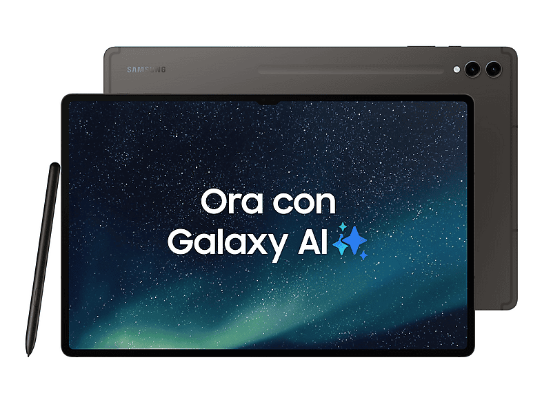 Tablet - Samsung SM-X910NZAAEUE, 256 GB, Negro, 14,6 " WQXGA+, 12 GB RAM, Snapdragon, Tablet Android