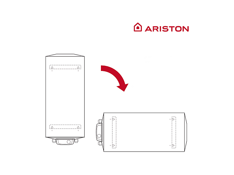 Termo Eléctrico - Ariston FLECK NILO 2.0 75 EU, 75 l, Blanco