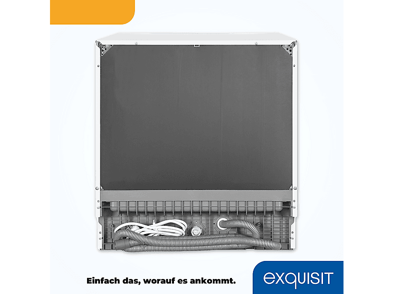 Lavavajillas compacto - Exquisit GSP508-030D, 8 servicios, 7 programas, 550 mm (ref. 122722492)