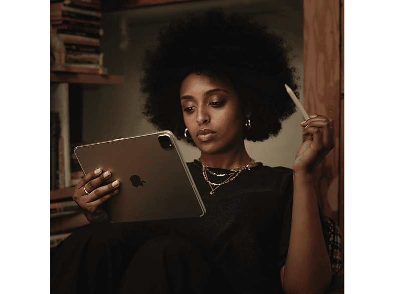 Tablet - Apple iPad Pro, 128 GB, Plata, 12,9 " Retina, 6 GB RAM, Apple, A12Z, Tablet iPadOS