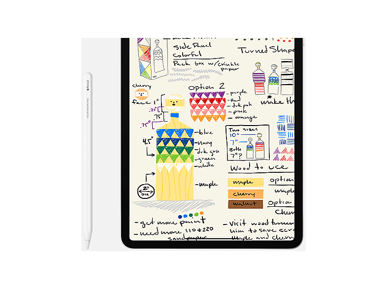 Tablet - Apple iPad Pro, 256 GB, Plata, 12,9 " Retina, 6 GB RAM, Apple, A12Z, Tablet iPadOS