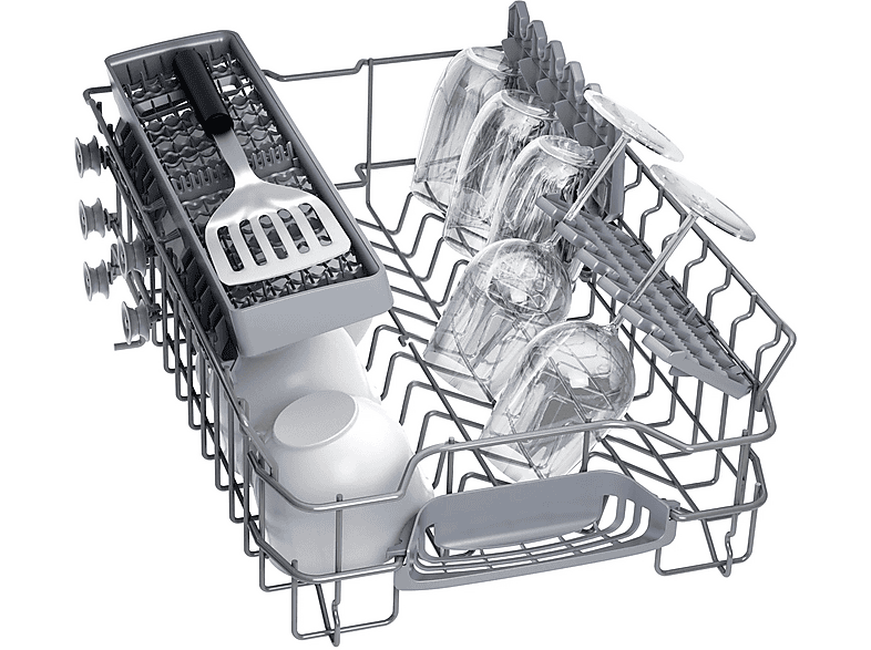 Lavavajillas - Balay 3VN4030IA, 10 servicios, 4 programas, 450 mm, Inox