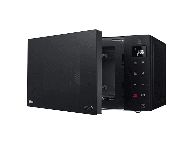 Microondas libre instalación - LG MS2535GIB, 1000 W, 25 l, Negro
