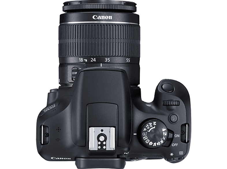 Cámara digital - Canon EOS 1300D EFS18-55 DC, 18 megapixel, Full HD 1080p, Negro