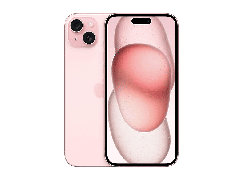 Smartphone - Apple 1561336 IPHONE 15 PLUS PINK 128GB-YPT, Rosa, Móvil iOS, 6 GB RAM, 6,7 " OLED Super Retina XDR, Chip A16 Bionic, 4383 mAh