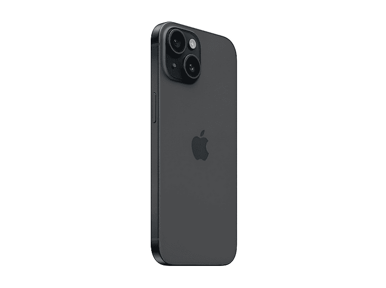 Smartphone - Apple iPhone 15, Negro, Móvil iOS, 256 GB, 6 GB RAM, 6,1 " Super Retina XDR, Ceramic Shield, Recubrimiento oleofóbico, Anti-huellas