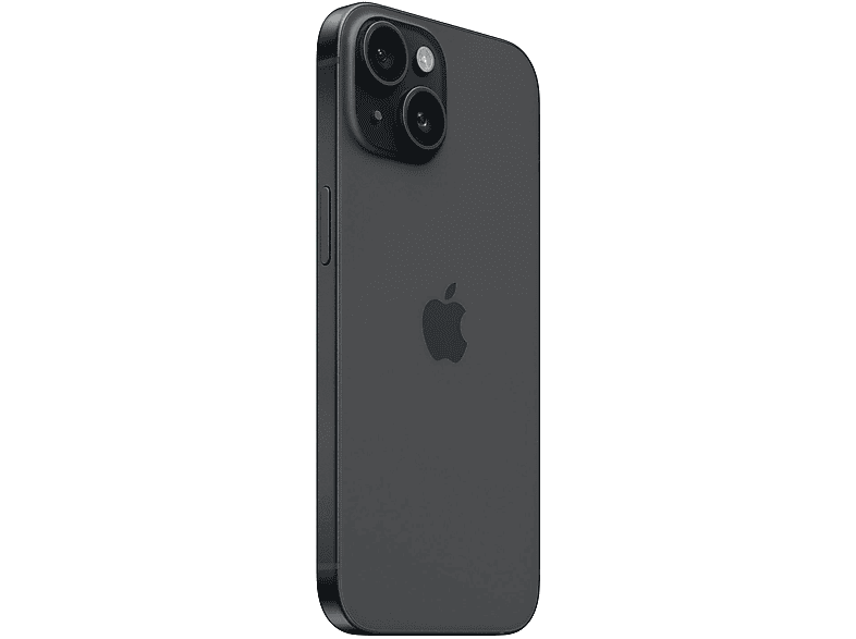 Smartphone - Apple iPhone 15, Black, Móvil iOS, 128 GB, 6 GB RAM, 6,1 " Super Retina XDR, Ceramic Shield, Recubrimiento oleofóbico, Anti-huellas