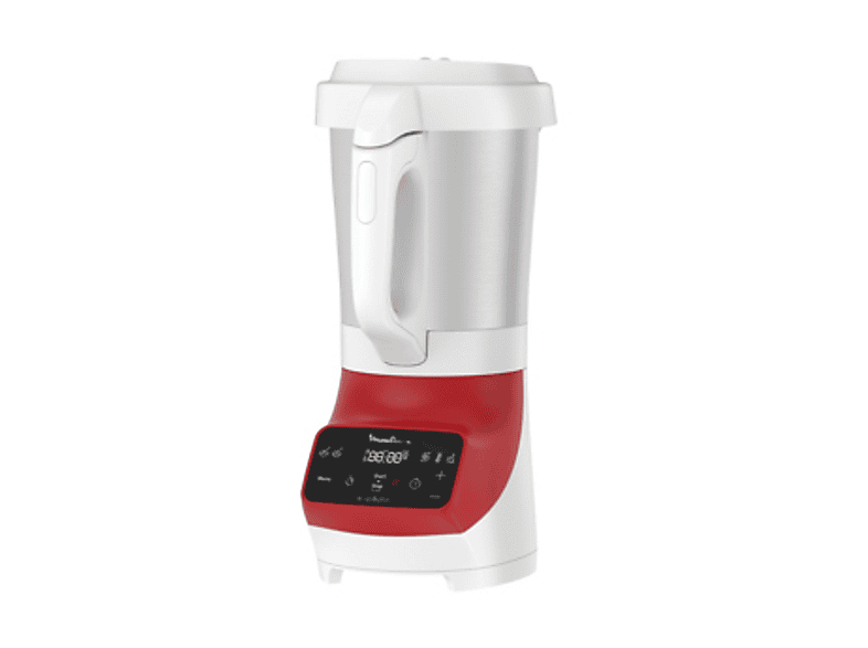 Batidora de vaso - Moulinex LM924500, 1100 W, 5000 ml, Blanco