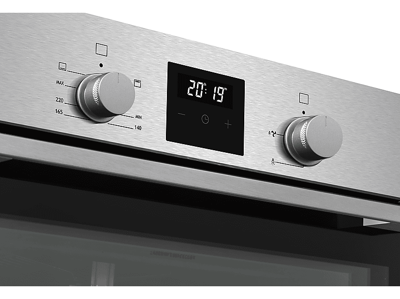 Horno de Gas Butano - Vitrokitchen HG602IB, Integrado + Libre instalación, 52 l, 59,5 cm, Inox