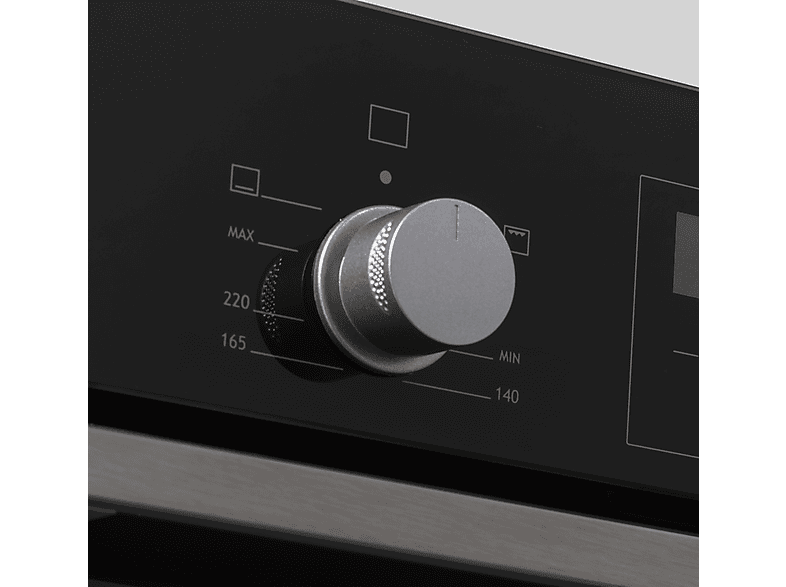 Horno de Gas Natural - Vitrokitchen HG602NN, Integrado + Libre instalación, 52 l, 59,5 cm, Negro