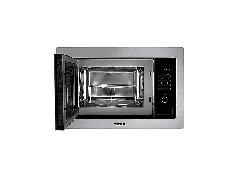 Microondas integrable - Teka 40581125 MWE 255 FI Capacidad 25L, Potencia 900W, Cristal Negro