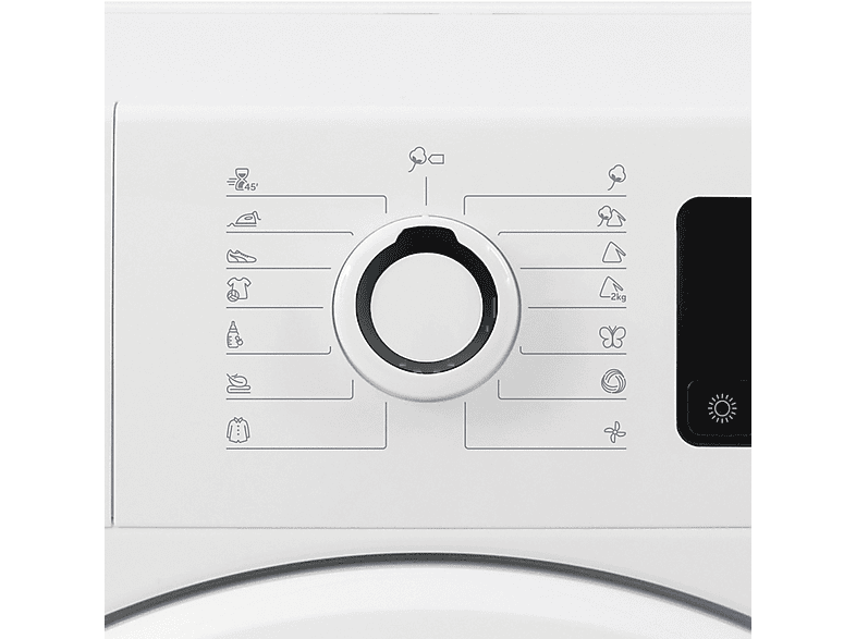 Secadora bomba de calor - Indesit YT M11 83K RX EU, 8 kg, 15 programas, Blanco