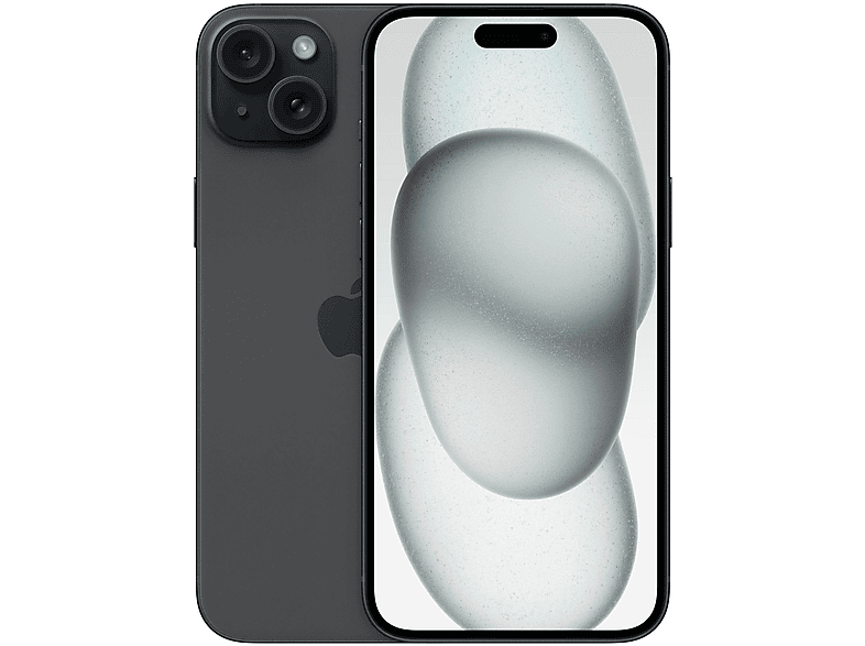 Smartphone - Apple Iphone 15 Plus Negro 128 GB RAM 6 GB, Móvil iOS, 6 GB RAM, 6,7 " Super Retina XDR, Ceramic Shield, Recubrimiento oleofóbico