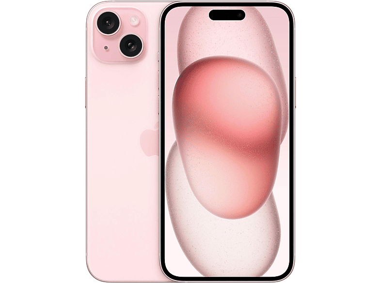 Smartphone - Apple Iphone 15 Plus Rosa 128 GB RAM 6 GB, Móvil iOS, 6 GB RAM, 6,7 " Super Retina XDR, Ceramic Shield, Recubrimiento oleofóbico