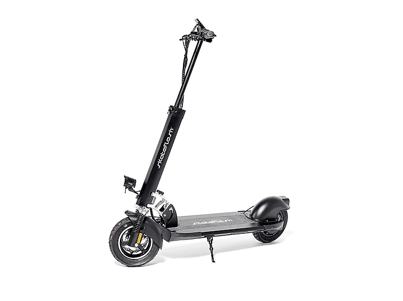 Patinete eléctrico - Skate Flash Urban 500 W Homologado, Pot. máx. 900 W, Carga máx. 120 kg, 40 km autonomía, 1300 mAh, Negro