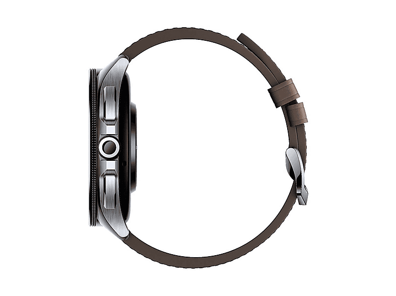 Smartwatch - Xiaomi WATCH 2 PRO 4G LTE SILVER BROWN, 135-202 mm, Acero inoxidable, Plata
