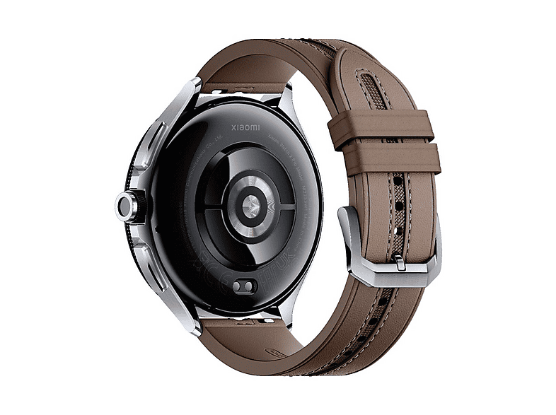 Smartwatch - Xiaomi WATCH 2 PRO 4G LTE SILVER BROWN, 135-202 mm, Acero inoxidable, Plata