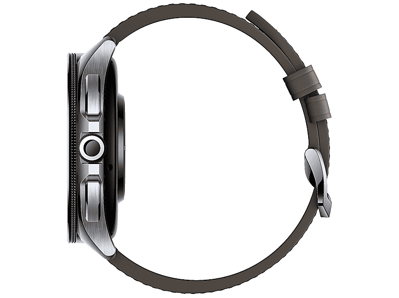 Smartwatch - Xiaomi WATCH 2 PRO 4G LTE SILVER BROWN, 135-202 mm, Acero inoxidable, Plata