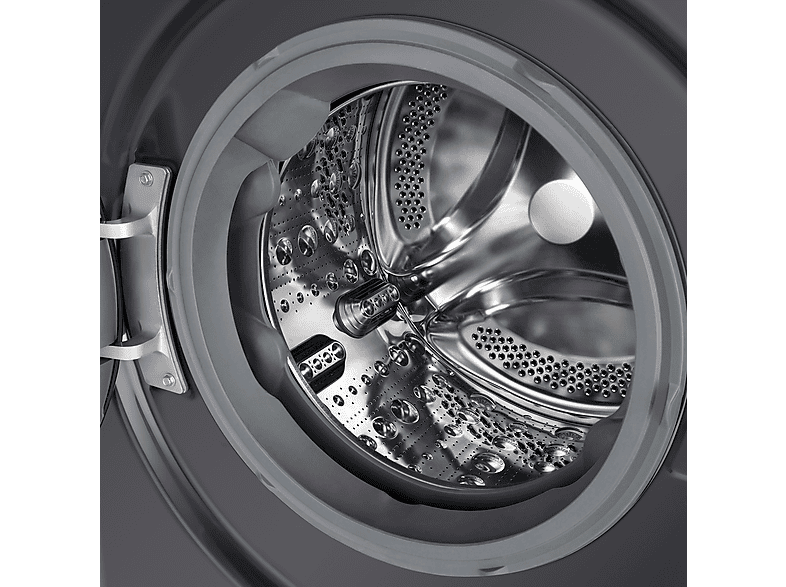 Lavadora secadora - LG F4DR6009AGM, 9 kg + 6 kg, Inox grafito