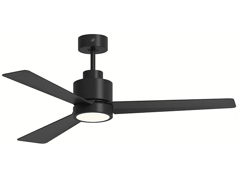 Ventilador de techo - Soler & Palau HTD130DC Negro, 40 W, 3 velocidades, Inox