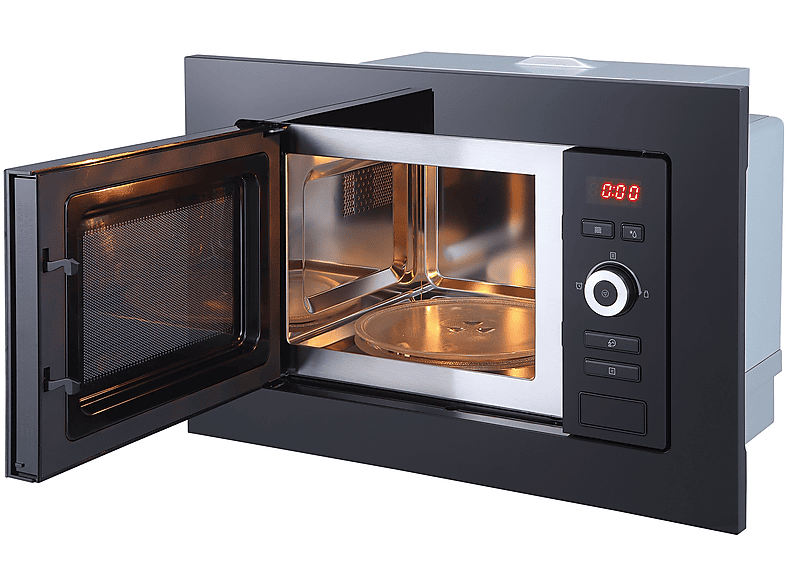 Microondas integrable - Respekta AKLBB1728395463, 700 W, 17 potencia, 17 l, Negro