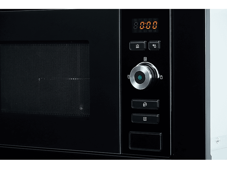 Microondas integrable - Respekta Jana, 800 W, 5 potencia, Negro