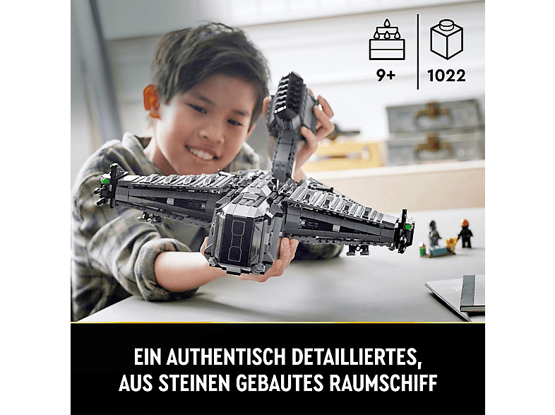Juego de construcción - LEGO Kit de construcción LEGO® Star Wars™ 75323 The Justifier™ (1022 piezas), edad recomendada: 9 año(s)