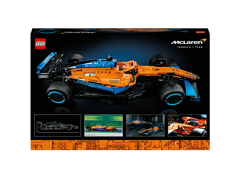 Juego de construcción - LEGO Kit de construcción LEGO® Technic 42141 Coche de Carreras McLaren Formula 1™ (1434 piezas), edad recomendada: 18 año(s)
