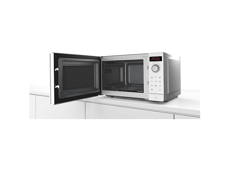 Microondas libre instalación - Bosch AKLBB1529720861, 800 W, 5 potencia, 20 l, Blanco