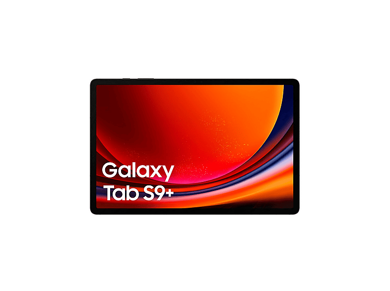 Tablet - Samsung Galaxy Tab S9+, 512 GB, Negro, 12,4 " WQXGA+, 12 GB RAM, Qualcomm Snapdragon 8 Gen 2 (4 nm), Tablet Android