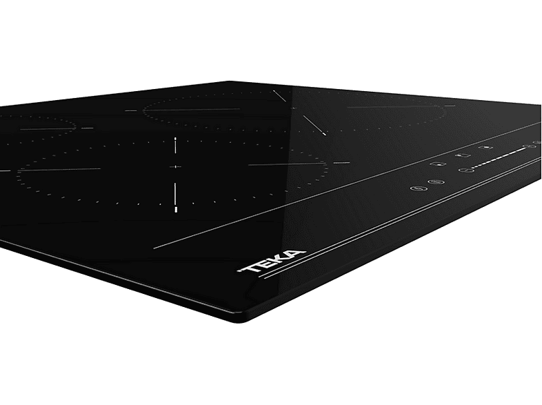 Placa inducción - Teka 112520031 IBC63BF100, 3 zonas, 590 mm, Negro