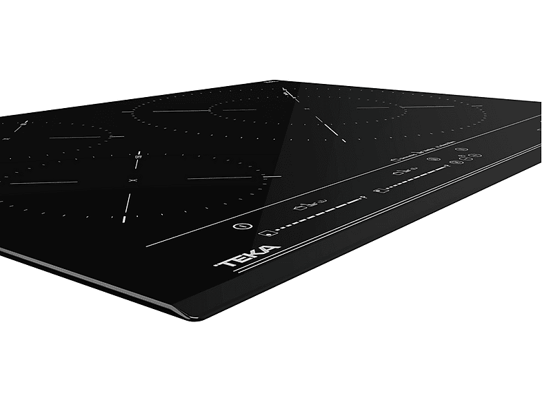 Placa de inducción - Teka 112510028, 3 zona(s) zonas, 600 mm, Negro