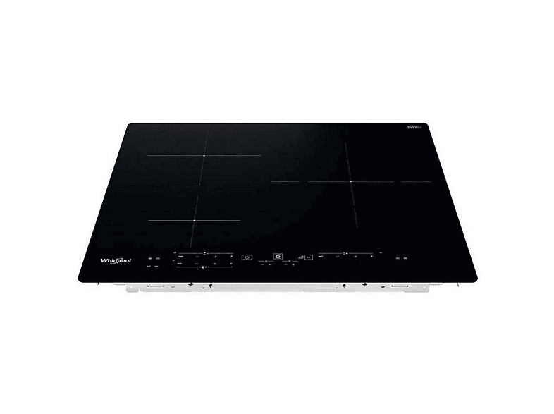 Placa de inducción - Whirlpool WS B4760 NE, 3 Fuegos zonas, 590 mm, Negro