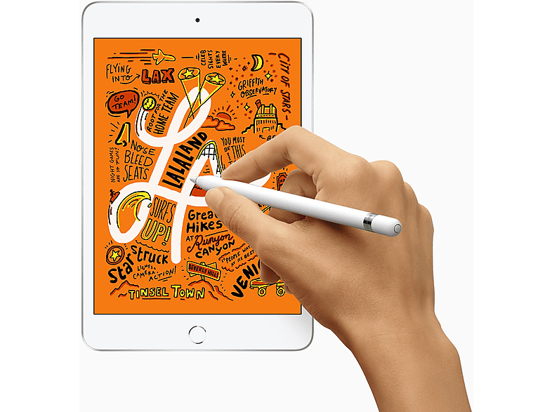 Tablet - Apple iPad mini, 256 GB, Plata, 7,9 " Retina, 3 GB RAM, Apple, A12, Tablet iOS