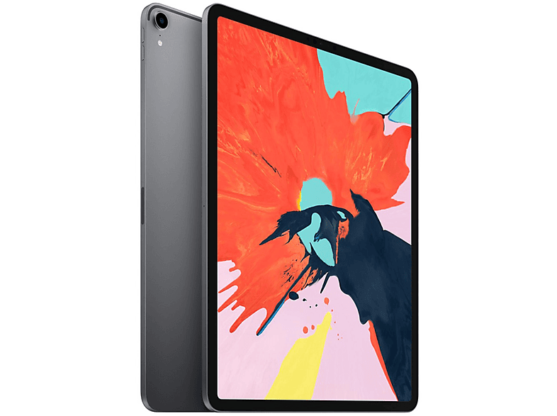 Tablet - Apple iPad Pro, 64 GB, Gris, 12,9 " UHD 4K, 64 GB RAM, Apple, A12X, Tablet iOS