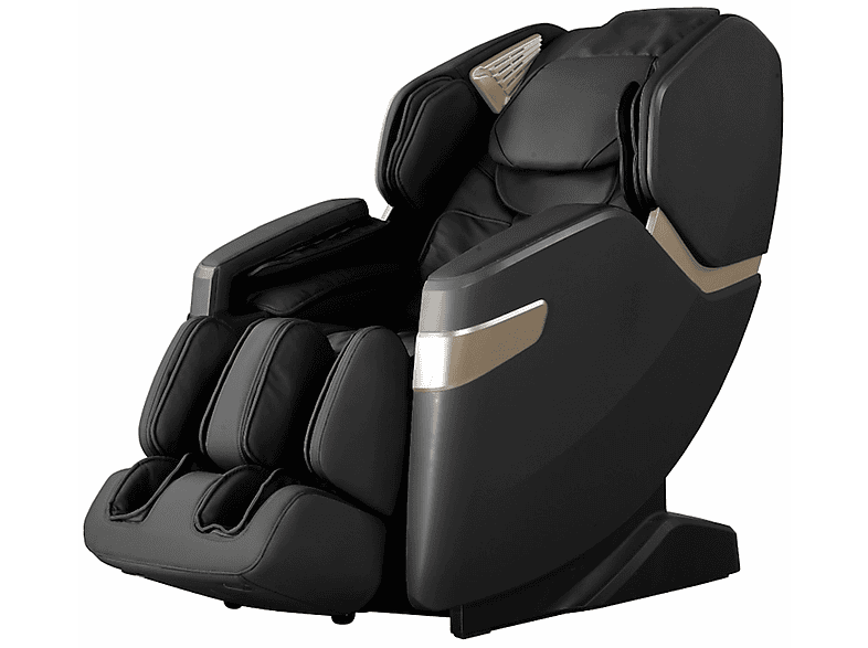 Sillón de masaje - Komoder EVEREST FLEX II, Masaje de cuerpo completo, Función calor, Peso máximo 140 kg, Negro - Rojo