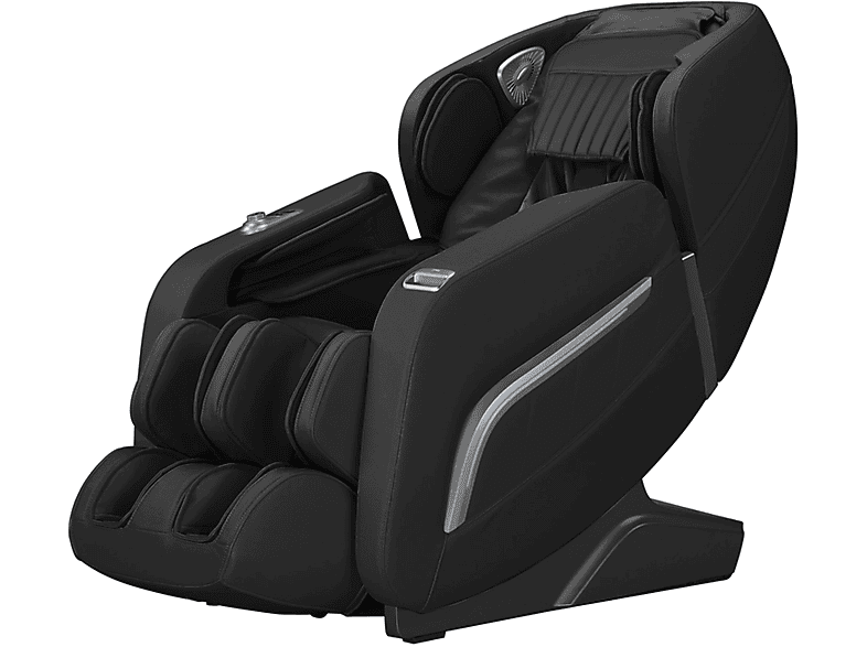 Sillón de masaje - Komoder FOCUS II, Masaje de cuerpo completo, Función calor, Peso máximo 140 kg, Negro - Rojo (ref. 134068670)