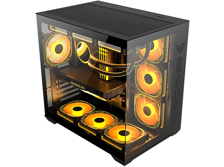 PC Gaming - PC Racing RYZEN 9 ORDENADOR SOBREMESA, AMD Ryzen™ 9 5900X, 32 GB RAM, 1 TB SSD, GeForce RTX™ 4060 Ti, Windows 11 Pro, Negro