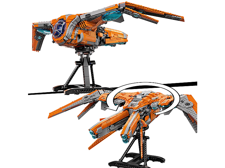 Juego de construcción - LEGO Kit de construcción LEGO® Marvel 76193 Nave de los Guardianes (1902 piezas), edad recomendada: 6 año(s), 1901 piezas