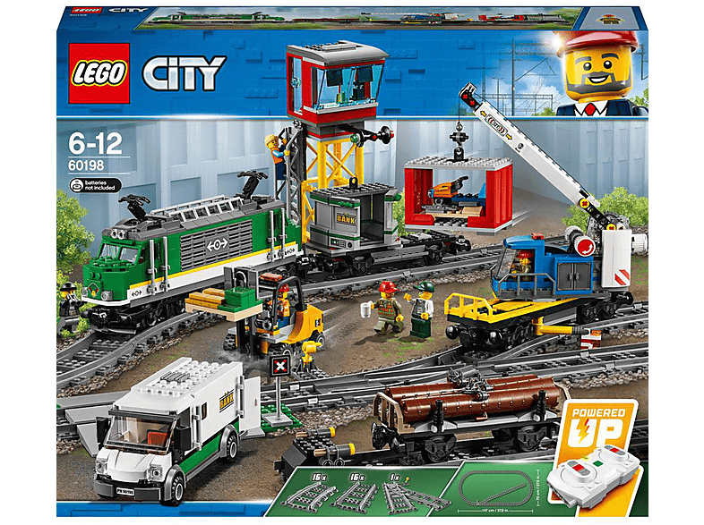 Juego de construcción - LEGO Juguete para niños: Tren de Mercancías LEGO® City 60198 (1226 piezas), edad recomendada: 6 año(s)