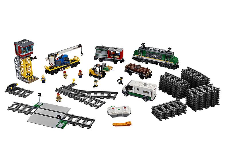 Juego de construcción - LEGO Juguete para niños: Tren de Mercancías LEGO® City 60198 (1226 piezas), edad recomendada: 6 año(s)